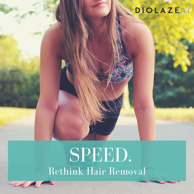Diolaze XL for hair removal